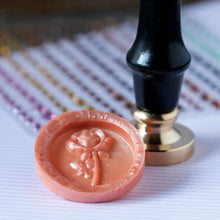 Load image into Gallery viewer, Honey Bee Stamps - Wax Stamper - Rose Stem