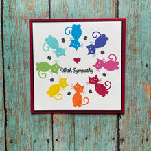 Load image into Gallery viewer, Gina K Designs - Cordial Cats - Stamp Set and Die Set Bundle