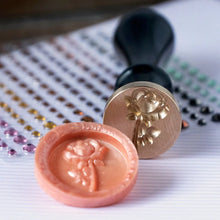 Load image into Gallery viewer, Honey Bee Stamps - Wax Stamper - Rose Stem