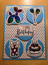 Load image into Gallery viewer, Pink and Main - Foilable Cut Ups- Birthday Sentiments