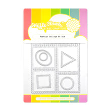 Load image into Gallery viewer, Waffle Flower - Postage Collage A6 Die