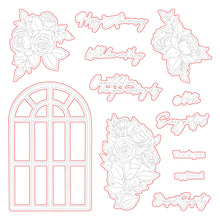 Load image into Gallery viewer, Honey Bee Stamps - Blooming View - Stamp Set and Die Set Bundle