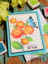 Load image into Gallery viewer, Gina K Designs - Bold Flowers - Stamp Set and Die Set Bundle