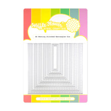 Load image into Gallery viewer, Waffle Flower - A6 Nesting Stitched Rectangles Die