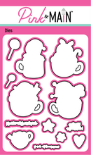 Load image into Gallery viewer, Pink and Main - Cup of Good Cheer - Stamp Set and Die Set Bundle