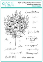 Load image into Gallery viewer, Gina K Designs - Toss the Bouquet - Stamp Set and Die Set Bundle