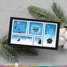 Load image into Gallery viewer, Waffle Flower - Postage Collage Mini Slimline Die