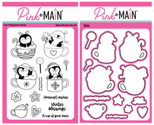 Load image into Gallery viewer, Pink and Main - Cup of Good Cheer - Stamp Set and Die Set Bundle