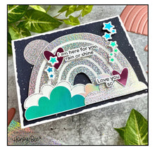 Load image into Gallery viewer, Honey Bee Stamps - Honey Cuts - Rainbow Hot Foil Plate