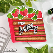 Load image into Gallery viewer, Honey Bee Stamps - Birthday Wishes - Stamp Set and Die Set Bundle