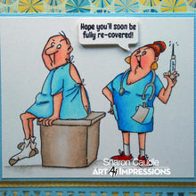 Load image into Gallery viewer, Art Impressions - SC0681 - Get Well Stamp Set