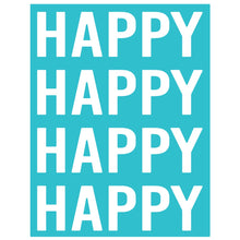 Load image into Gallery viewer, Honey Bee Stamps - Honey Cuts - Happy Happy Happy A2 Cover Plate