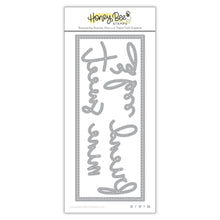 Load image into Gallery viewer, Honey Bee Stamps - Slimline Sentiments: Stitched