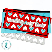 Load image into Gallery viewer, Trinity Stamps - Slimline Sweetheart Panel Die