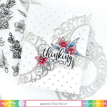 Load image into Gallery viewer, Waffle Flower - Wild Rose Combo - Stamp Set and Die Set Bundle