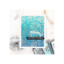 Load image into Gallery viewer, The Rabbit Hole Designs - Overlapping Circles 6x6 Stencil