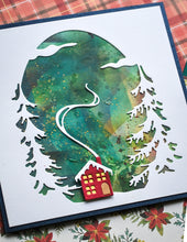 Load image into Gallery viewer, Memory Box - Cabin Snowglobe Die - Style 94494