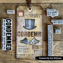 Load image into Gallery viewer, Stampers Anonymous - Tim Holtz - Halloween - Cling Mounted Rubber Stamps - Rest In Peace