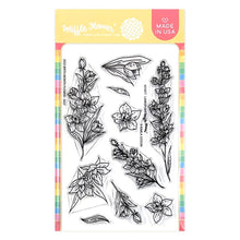 Load image into Gallery viewer, Waffle Flower - Larkspur Combo - Stamp Set and Die Set Bundle