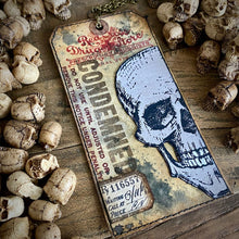 Load image into Gallery viewer, Stampers Anonymous - Tim Holtz - Halloween - Cling Mounted Rubber Stamps - Rest In Peace