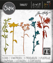 Load image into Gallery viewer, Sizzix - Tim Holtz - Thinlits Dies - Wildflower Stems #3