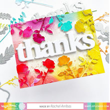 Load image into Gallery viewer, Waffle Flower - Oversized Thank You Print Die