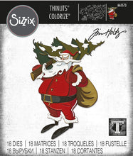 Load image into Gallery viewer, Sizzix - Tim Holtz - Thinlits Dies - Woodland Santa Colorize