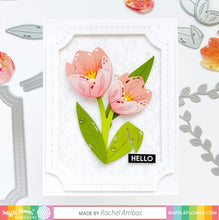 Load image into Gallery viewer, Waffle Flower - Layered Tulips Die