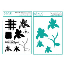 Load image into Gallery viewer, Gina K Designs - Wonderful In Every Way - Stamp Set and Die Set Bundle