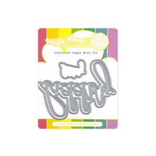 Load image into Gallery viewer, Waffle Flower - Oversized Happy Combo - Stamp Set and Die Set Bundle