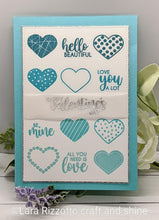 Load image into Gallery viewer, Gina K Designs - Love Hearts - Stamp Set and Die Set Bundle