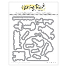 Load image into Gallery viewer, Honey Bee Stamps - Queen Bee - Stamp Set and Die Set Bundle