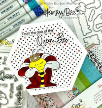 Load image into Gallery viewer, Honey Bee Stamps - Queen Bee - Stamp Set and Die Set Bundle