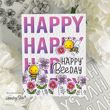 Load image into Gallery viewer, Honey Bee Stamps - Honey Cuts - Happy Happy Happy A2 Cover Plate
