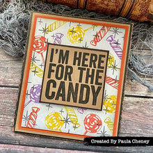 Load image into Gallery viewer, Stampers Anonymous - Tim Holtz - Halloween - Cling Mounted Rubber Stamps - Bold Frights