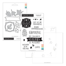 Load image into Gallery viewer, Concord & 9th - Autumn Hues - Stamp, Die and Stencil Bundle