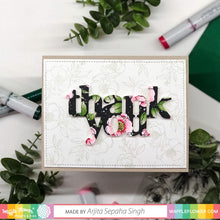 Load image into Gallery viewer, Waffle Flower - Oversized Thank You Print Die
