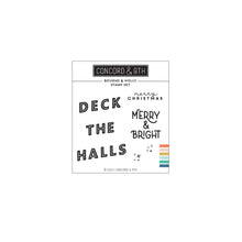 Load image into Gallery viewer, Concord & 9th - Boughs & Holly - Stamp, Die and Stencil Bundle