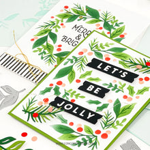 Load image into Gallery viewer, Concord & 9th - Boughs & Holly - Stamp, Die and Stencil Bundle