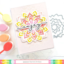 Load image into Gallery viewer, Waffle Flower - Mandala Stencil Combo