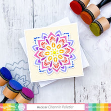 Load image into Gallery viewer, Waffle Flower - Mandala Stencil Combo
