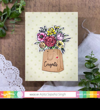 Load image into Gallery viewer, Waffle Flower - Tiny Dot Stencil