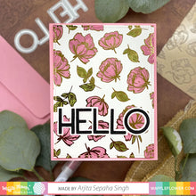 Load image into Gallery viewer, Waffle Flower - Organic Floral Combo - Stamp Set and Die Set Bundle
