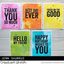 Load image into Gallery viewer, Stampers Anonymous - Tim Holtz - Cling Mounted Rubber Stamp Set - Bold Sayings