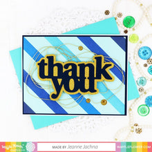 Load image into Gallery viewer, Waffle Flower - Oversized Thank You Print Die
