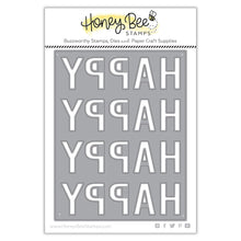 Load image into Gallery viewer, Honey Bee Stamps - Honey Cuts - Happy Happy Happy A2 Cover Plate