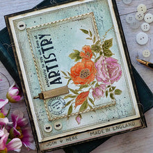Load image into Gallery viewer, Stampers Anonymous - Tim Holtz - Cling Mounted Rubber Stamp Set - Floral Outline