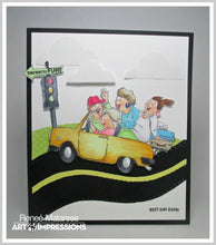 Load image into Gallery viewer, Art Impressions - SC0795 - Road Trip Stamp Set