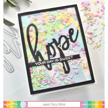 Load image into Gallery viewer, Waffle Flower - Spotlight Triangle Stencil