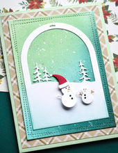 Load image into Gallery viewer, Memory Box - Snowmen Snowglobe Die - Style 94492